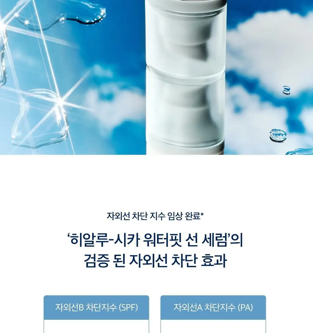 [수분 선크림][누적판매1700만개]스킨1004 마다가스카르 센텔라 히알루-시카 워터핏 선세럼 50ml 상세페이지 5